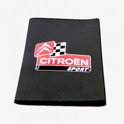 Porte-carte grise Citroen avec son logo en relief (3D)
