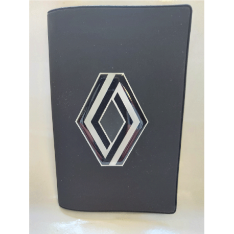 Porte-carte grise PORSCHE avec son logo en relief (3D)
